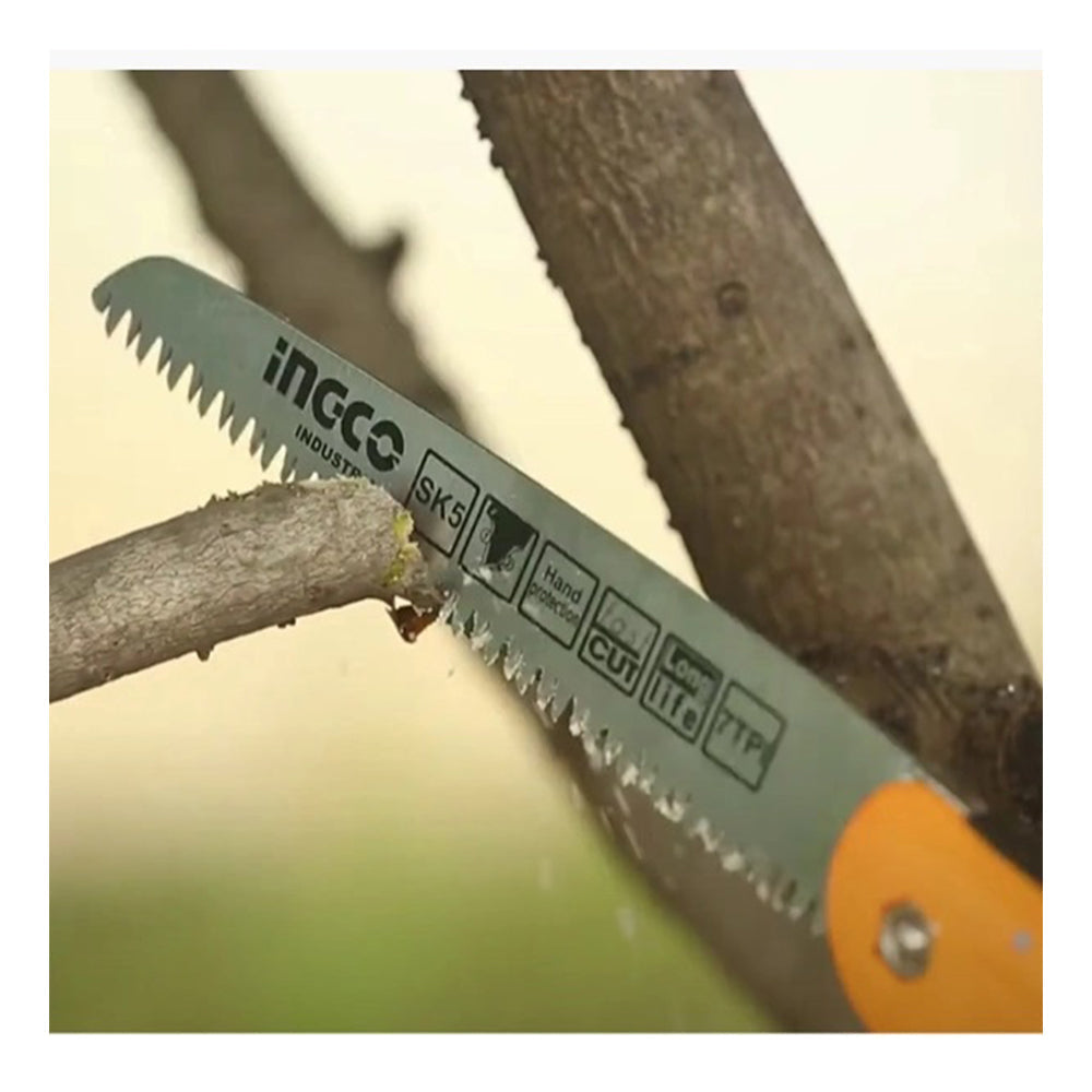 HAJLÍTHATÓ KÉZI FŰRÉSZ 180MM 7TPI INGCO