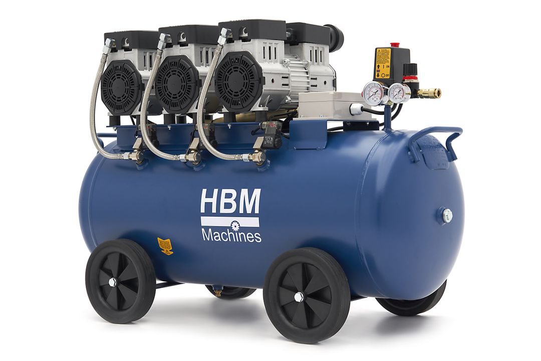 OLAJMENTES HALK KOMPRESSZOR 90L HBM MACHINES