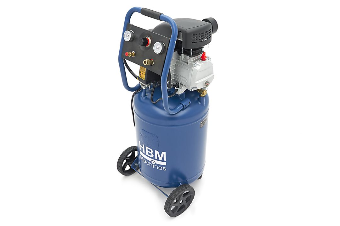 FÜGGŐLEGES LÉGKOMPRESSZOR 50L HBM