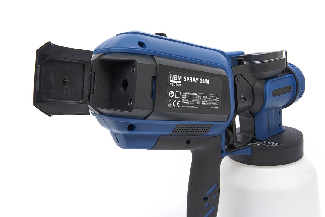 ELEKTROMOS FESTÉKSZÓRÓ PISZTOLY 550W 1500ML LED-DEL