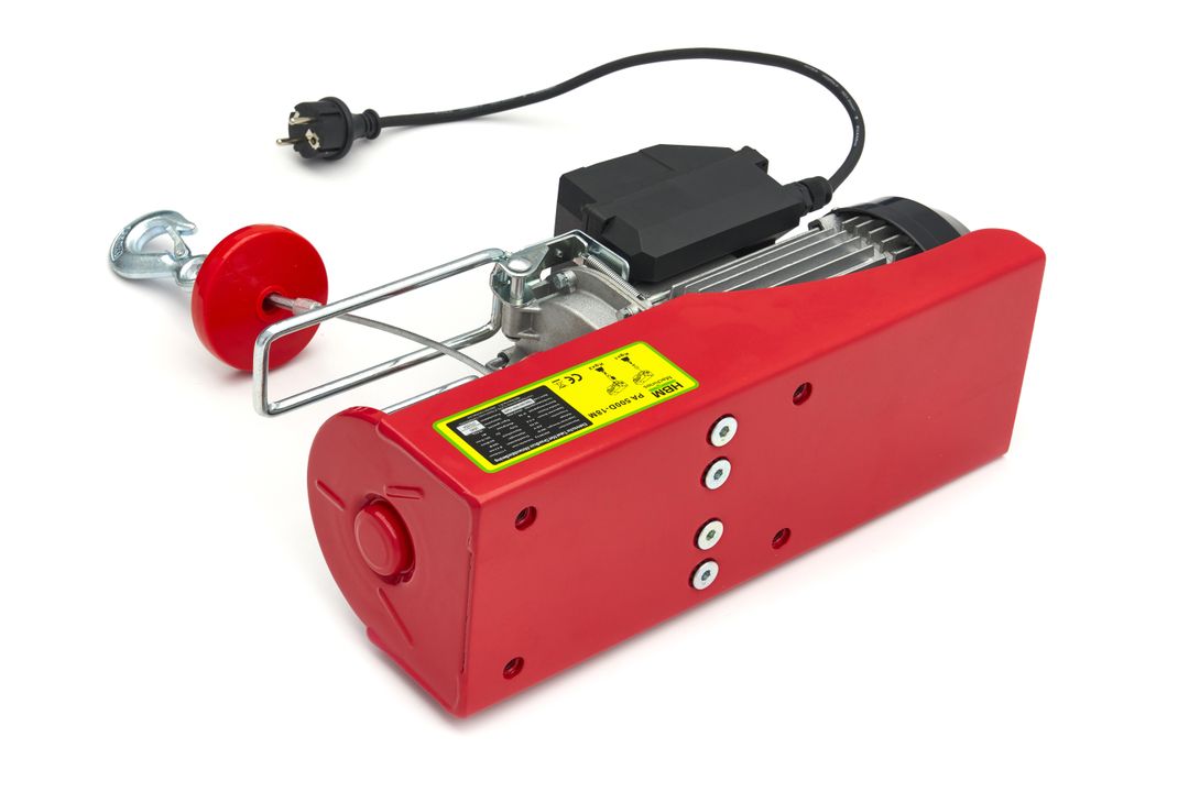ELEKTROMOS CSÖRLŐ 500KG 18M 230V HBM