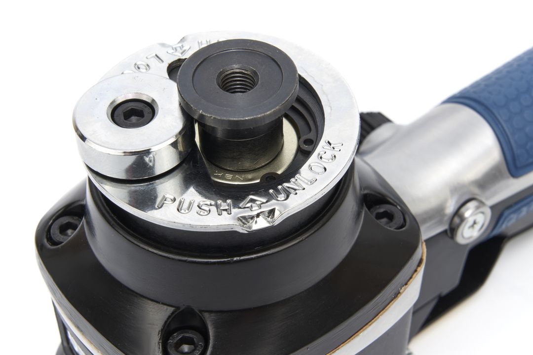 HBM PNEUMATIKUS CSISZOLÓ ÁLLÍTHATÓ SEBESSÉGGEL 150MM