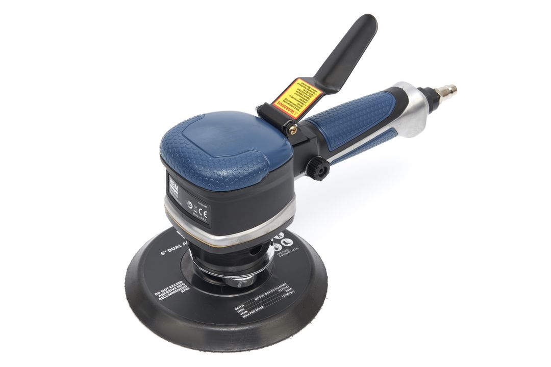 HBM PNEUMATIKUS CSISZOLÓ ÁLLÍTHATÓ SEBESSÉGGEL 150MM