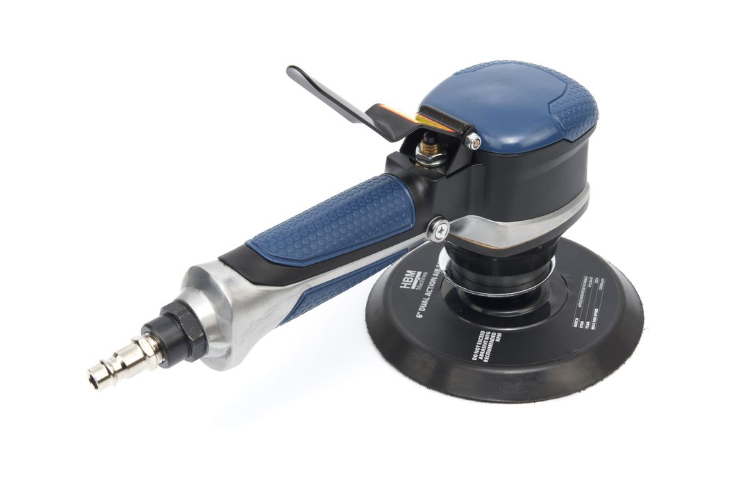 HBM PNEUMATIKUS CSISZOLÓ ÁLLÍTHATÓ SEBESSÉGGEL 150MM