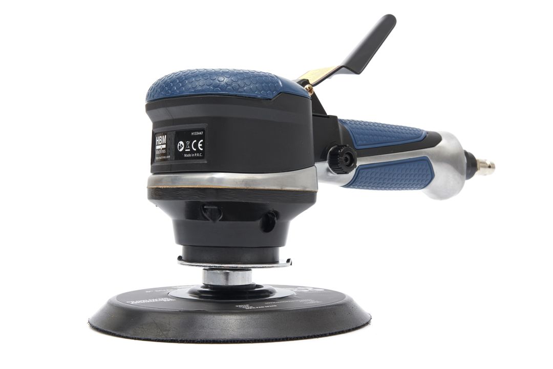 HBM PNEUMATIKUS CSISZOLÓ ÁLLÍTHATÓ SEBESSÉGGEL 150MM