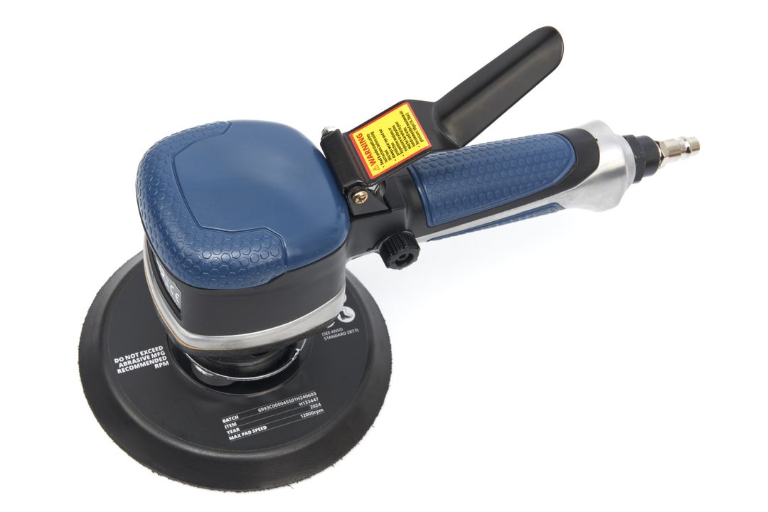 HBM PNEUMATIKUS CSISZOLÓ ÁLLÍTHATÓ SEBESSÉGGEL 150MM