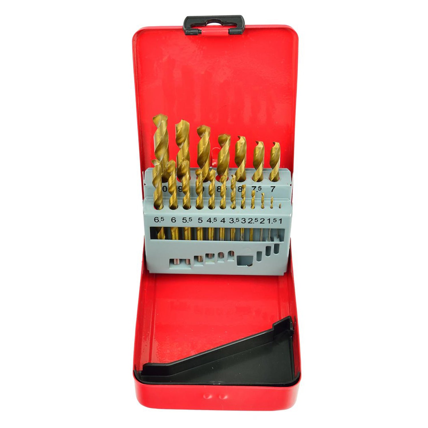 Fém fúrószár készlet HSS 1–10 mm 19 db GEKO