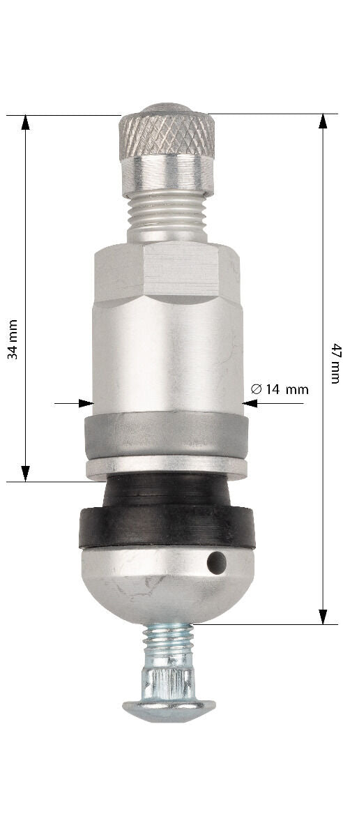 Fém szelep TPMS 562-3906 érzékelőhöz