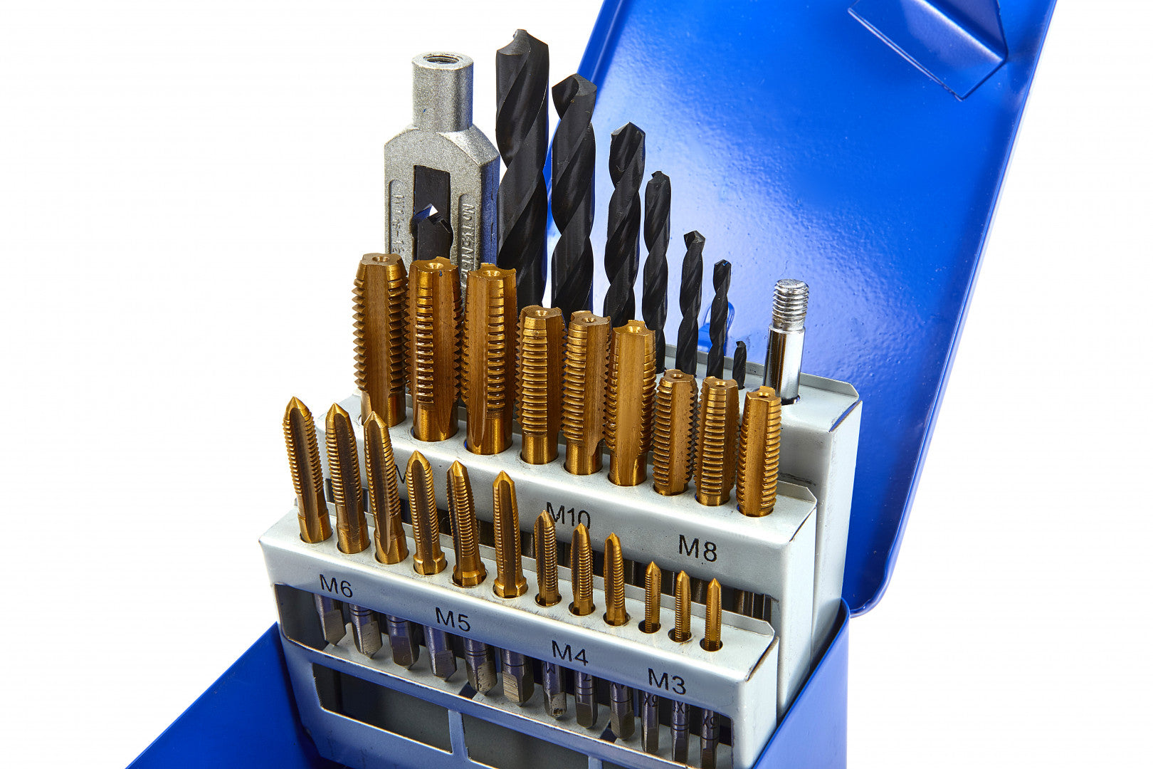Fúró és menetfúró készlet m13-M12 29 db HBM