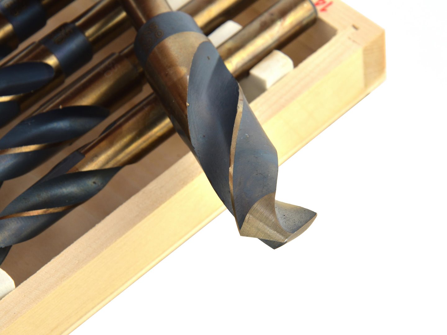 Fúrószár készlet HSS-co 5% kobalt 14–25,5 mm, 1/2", 8 db GEKO
