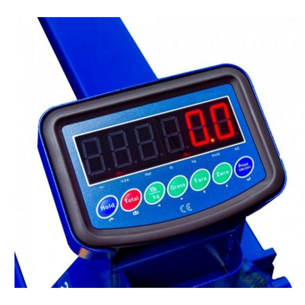 KÉZI VILLÁSTARGONCA MÉRLEGGEL 2.5T 115 CM MAMMUTH