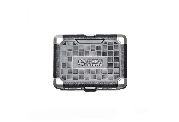 DUGÓKULCS KÉSZLET RACSNIS KULCCSAL 1/4" 53 DB