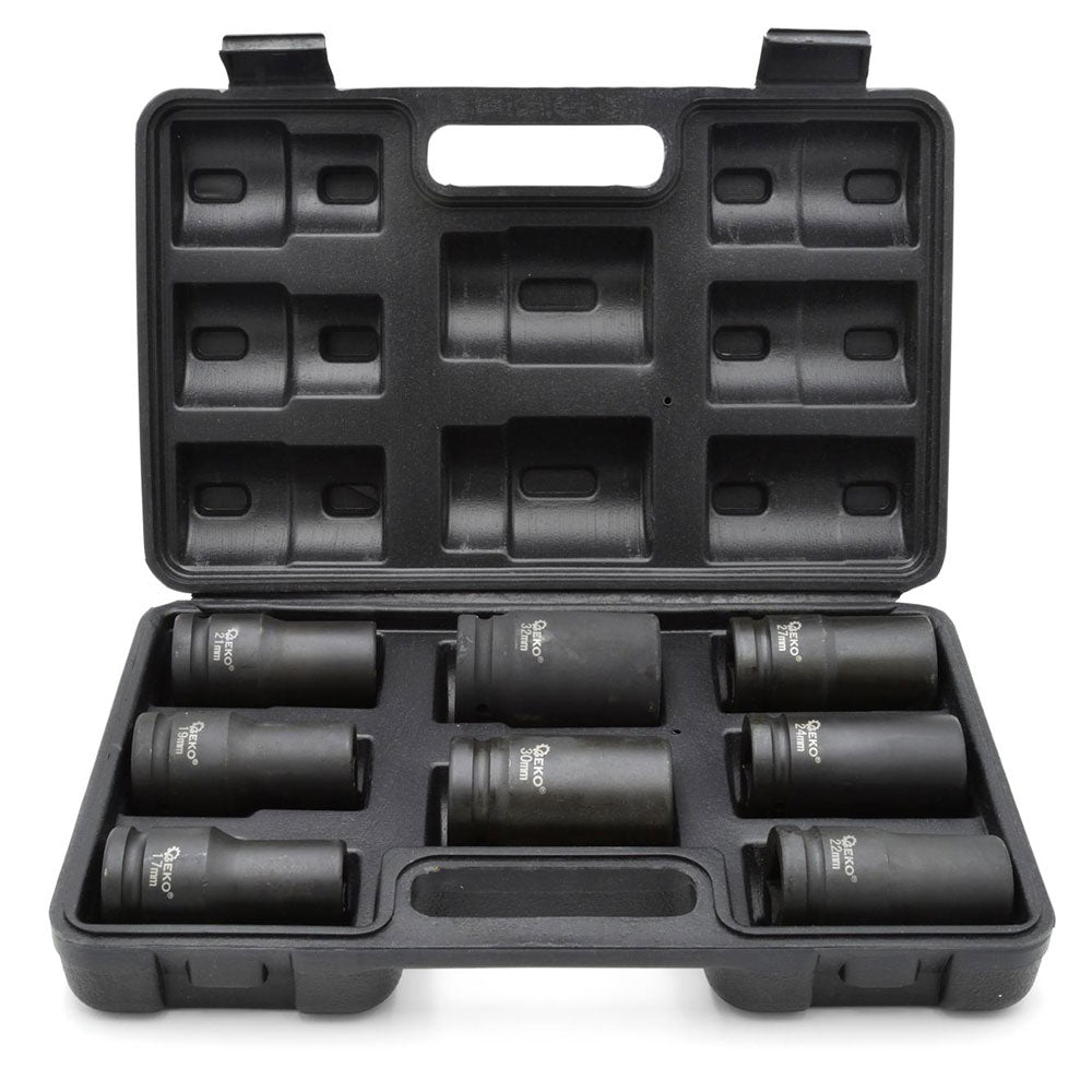 Gépi dugókulcs készlet - 3/4 - 8 db - 17-32 mm