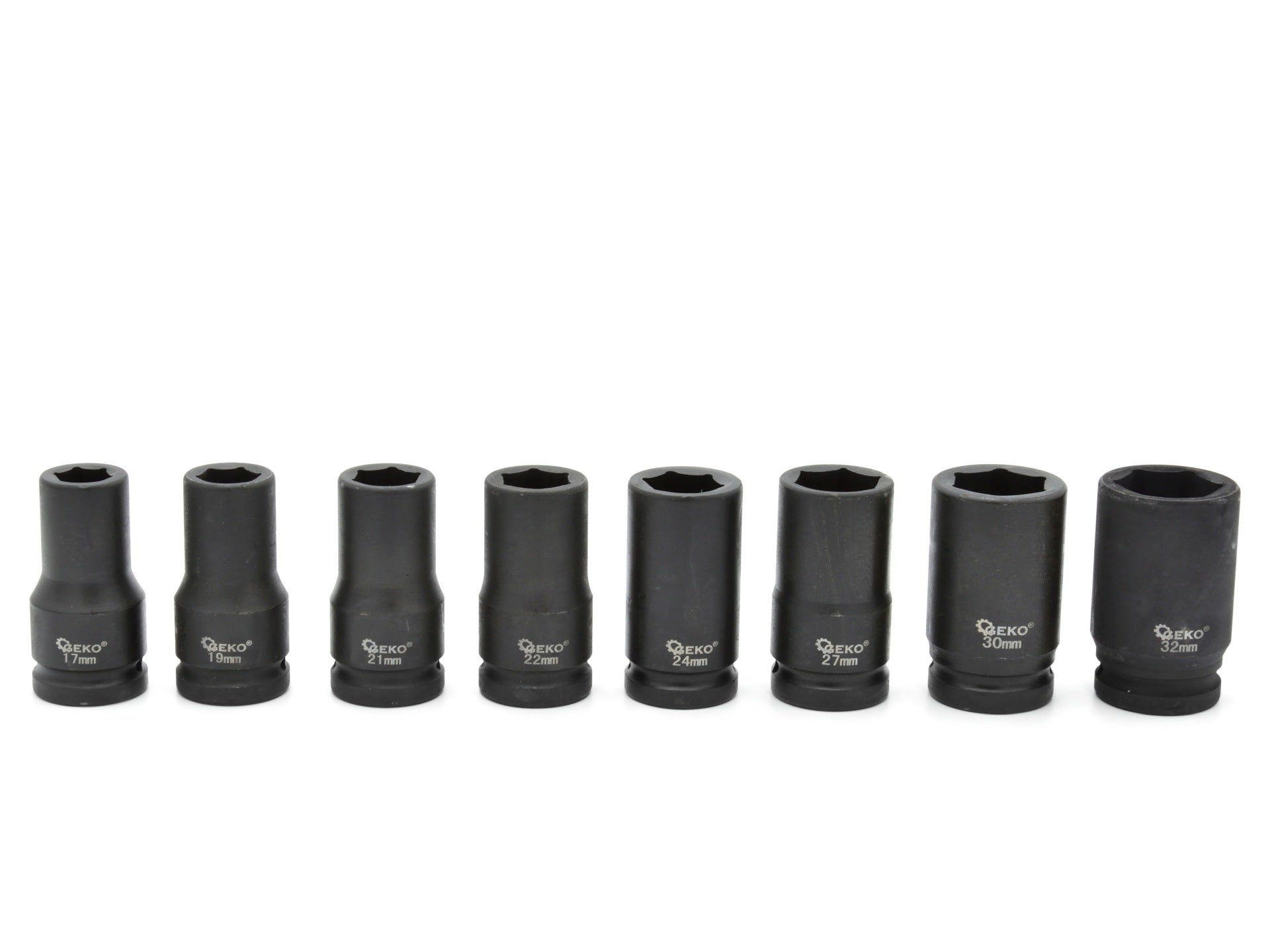 Gépi dugókulcs készlet - 3/4 - 8 db - 17-32 mm