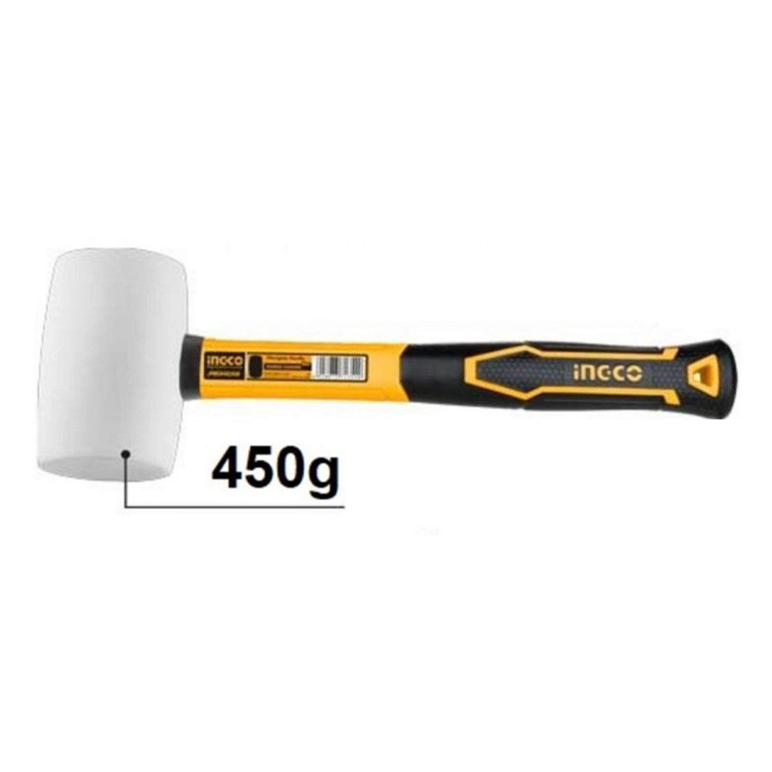 Gumikalapács 450g üvegszálas nyéllel