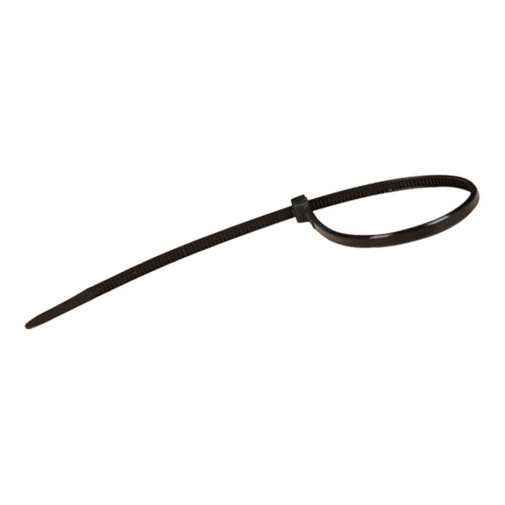 Gyorskötöző készlet fekete 25 db4.8 x 300 mm HBM