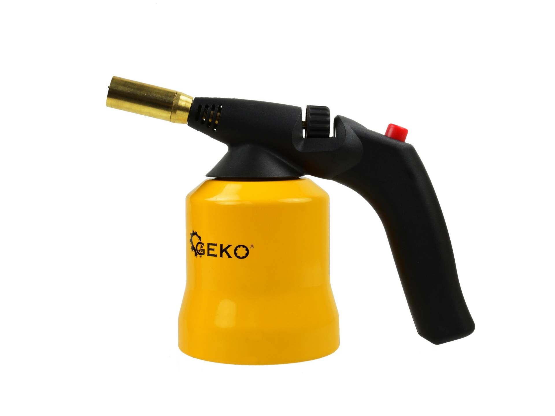 Gázforrasztó pisztoly piezo gyujtással 1.7KW GEKO