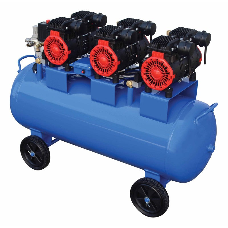 Halk kompresszor olajmentes 100 l 3400 w SATRA