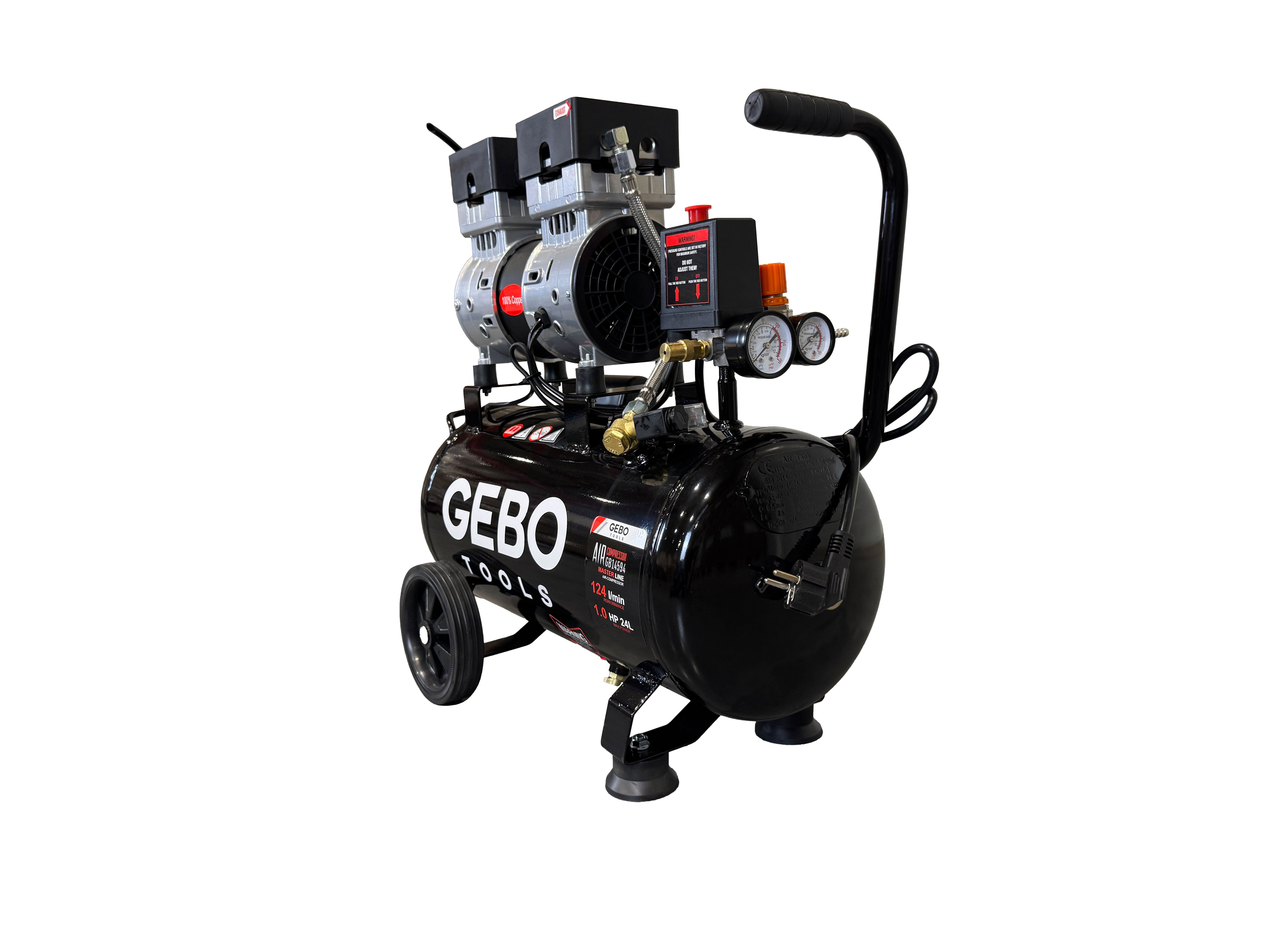 Halk kompresszor olajmentes 24 l GEBO TOOLS
