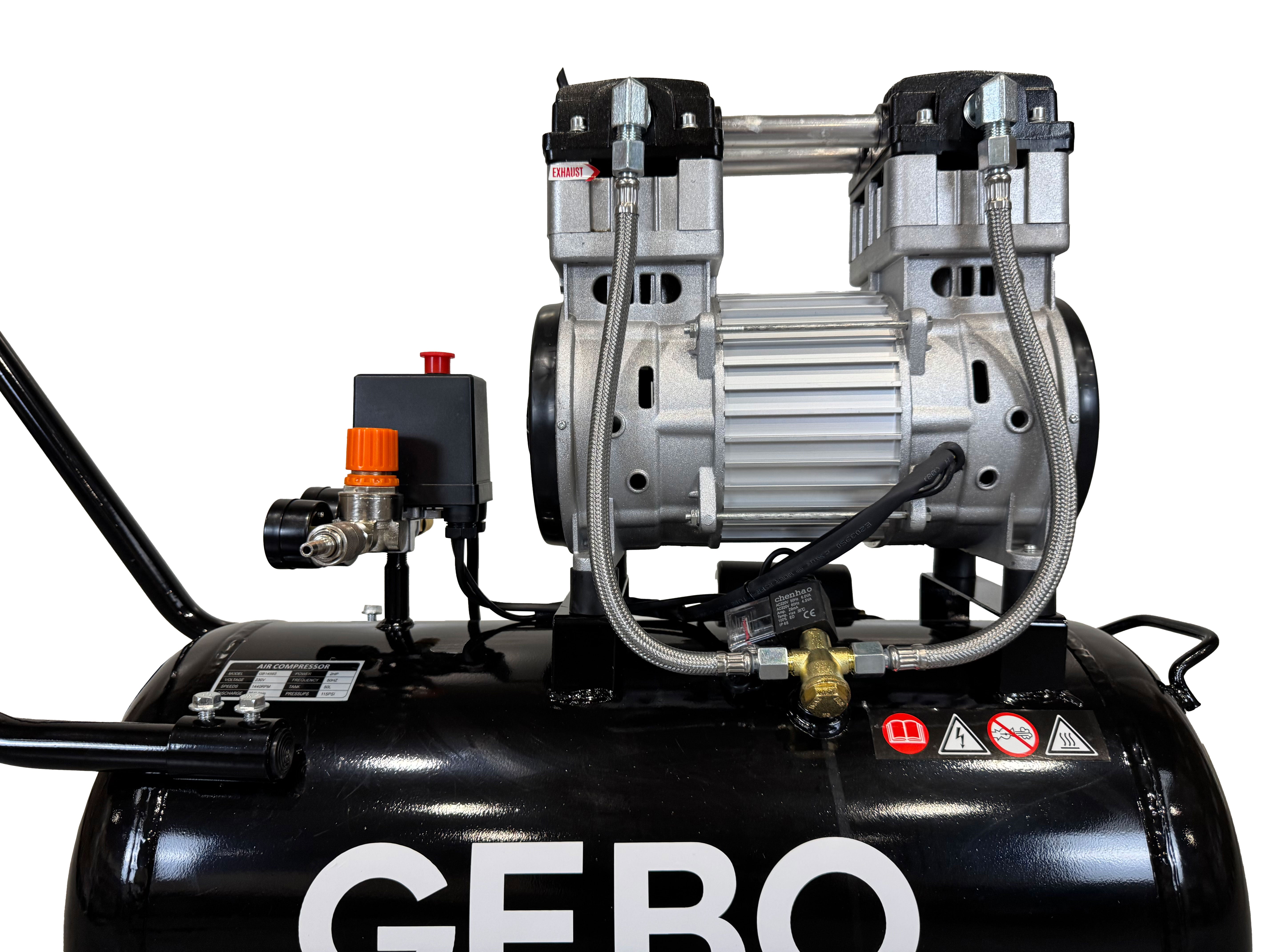Halk kompresszor olajmentes 50 l 2 le GEBO TOOLS
