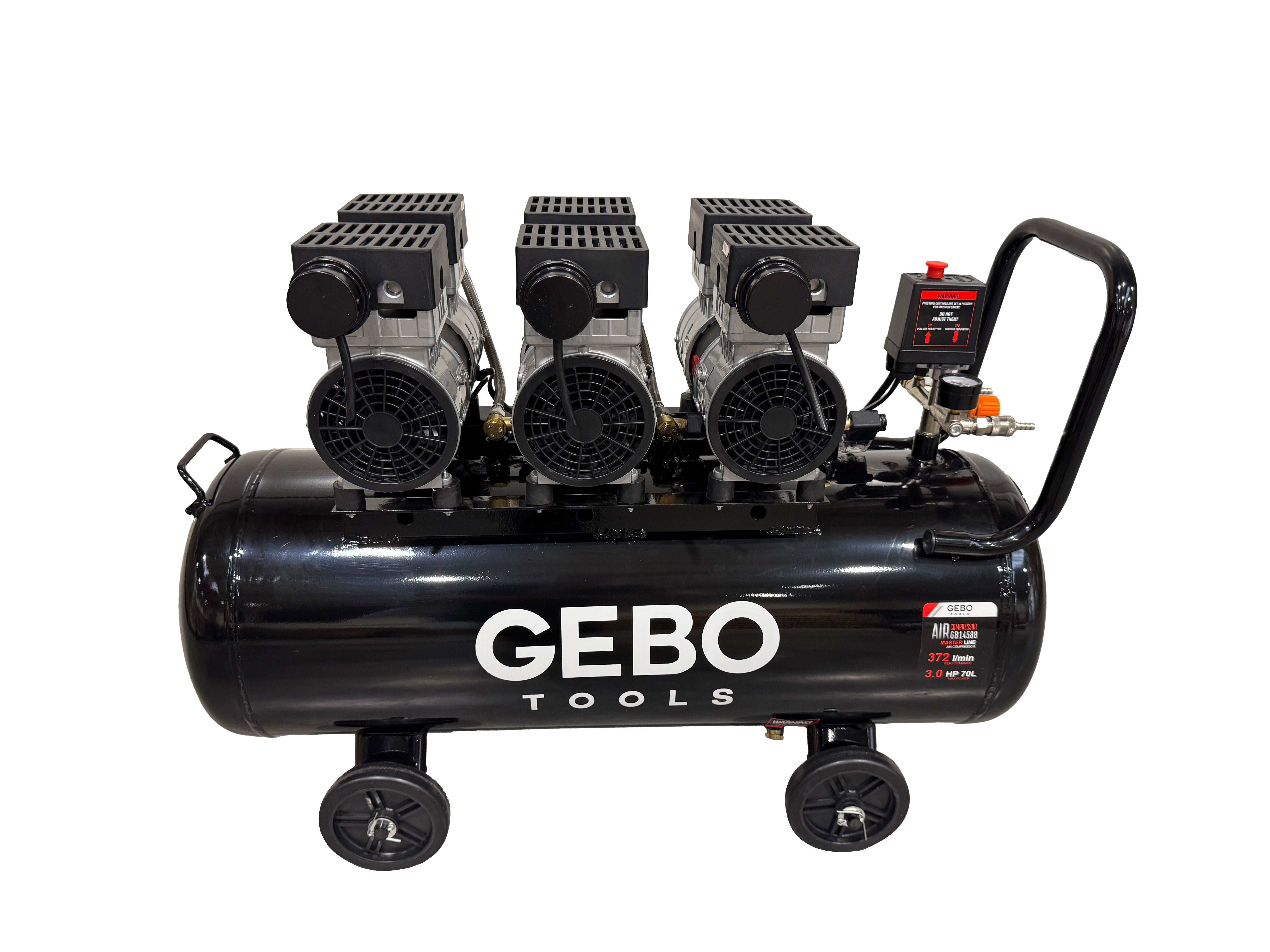 Halk kompresszor olajmentes 70 l m2 GEBO TOOLS