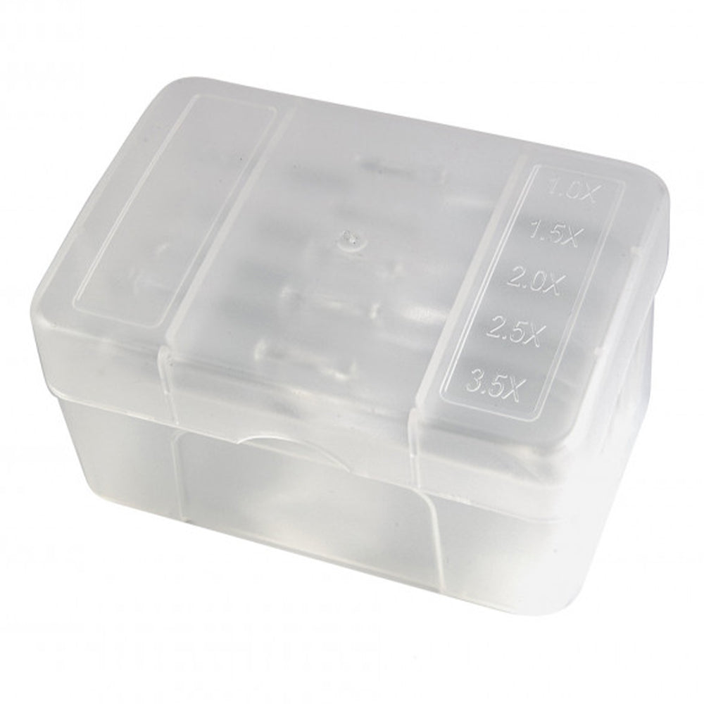 NAGYÍTÓ SZEMÜVEG 5 CSERÉLHETŐ NAGYÍTÓ LENCSÉVEL LED MEGVILÁGÍTÁSSAL HBM