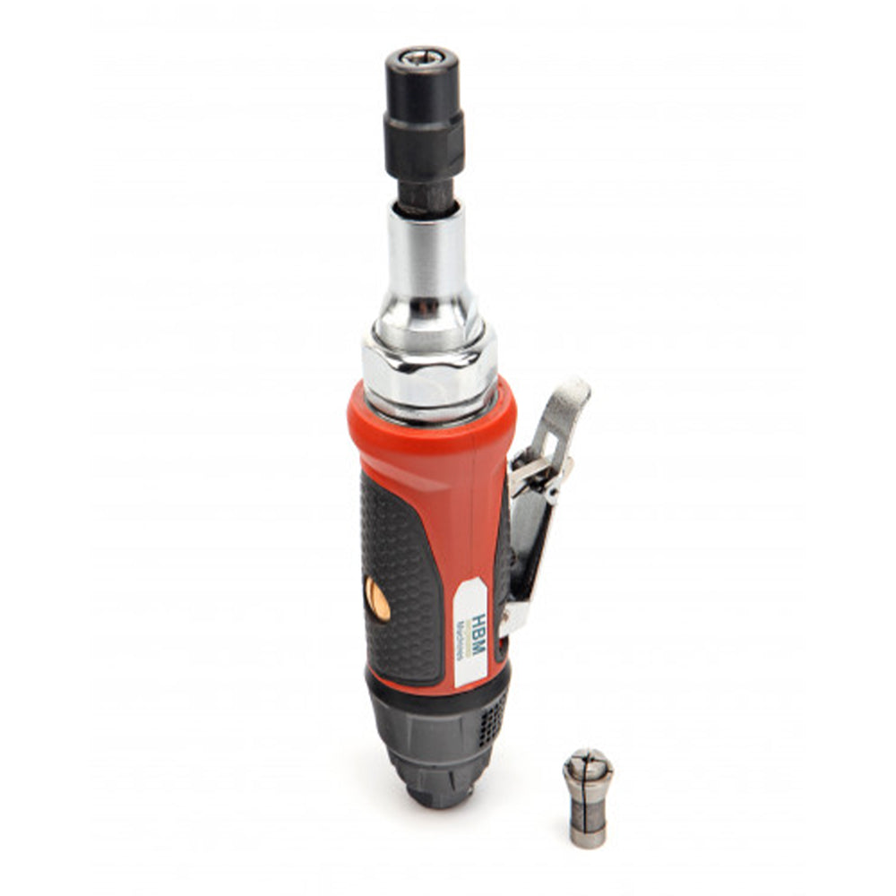 PNEUMATIKUS BIAX EGYENES CSISZOLÓ 25 MM-ES NYAKKAL ÉS ÁLLÍTHATÓ FORDULATSZÁMMAL HBM