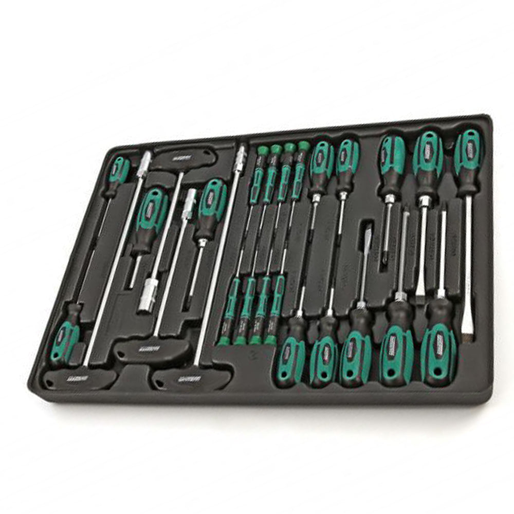 FELSZERELT SZERSZÁMOS SZEKRÉNY 7 FIÓK 321 DB MANNESMANN