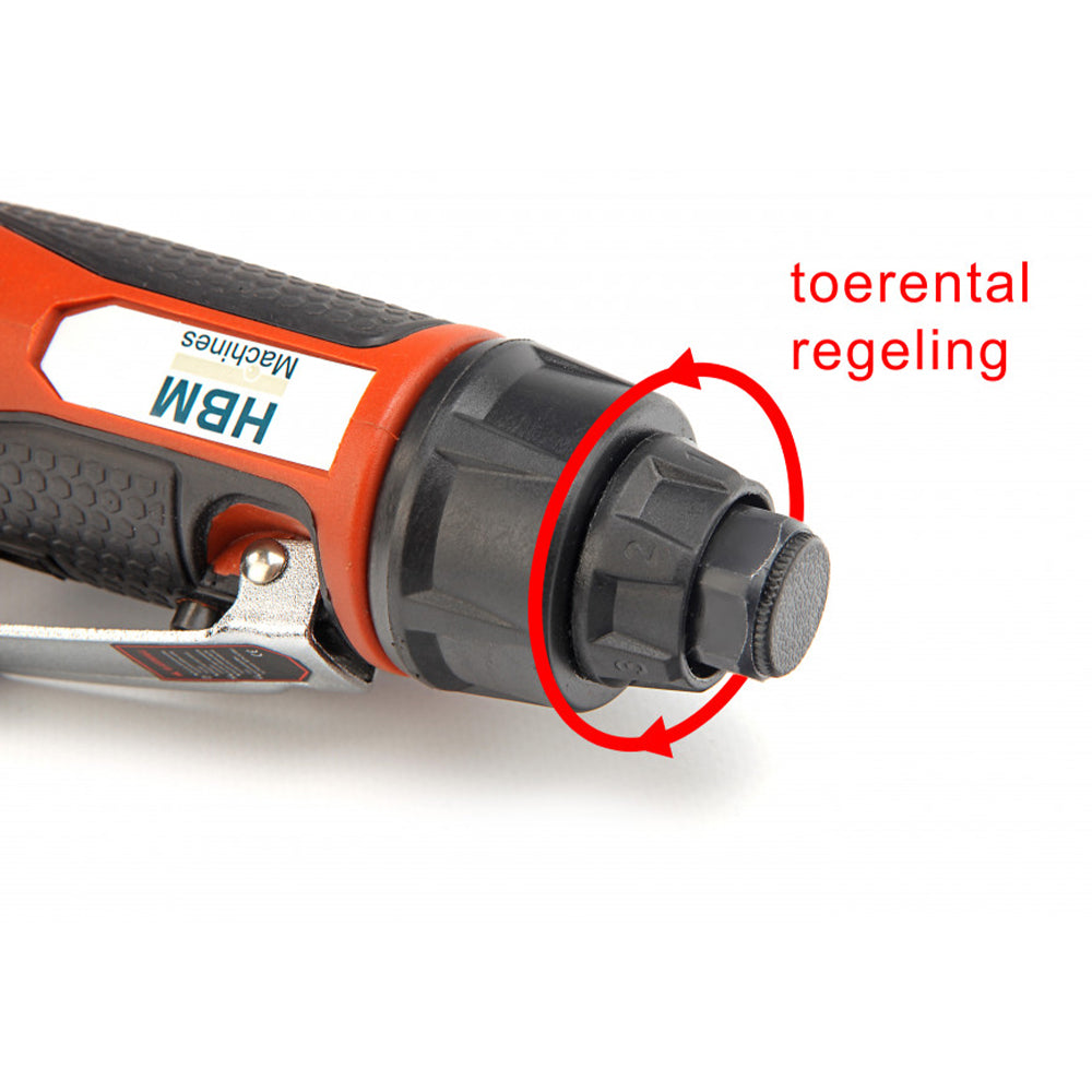 PNEUMATIKUS BIAX EGYENES CSISZOLÓ 25 MM-ES NYAKKAL ÉS ÁLLÍTHATÓ FORDULATSZÁMMAL HBM