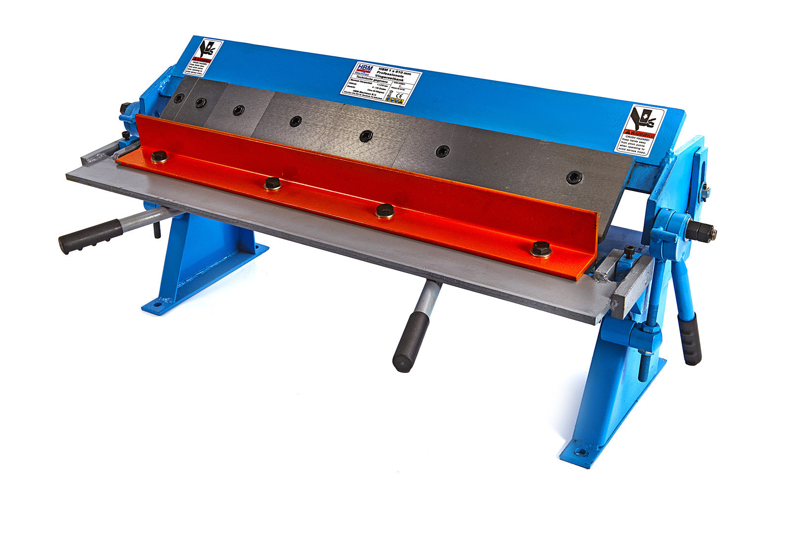 KÉZI SZEGMENTÁLT LEMEZHAJLÍTÓ GÉP 610 X 1MM