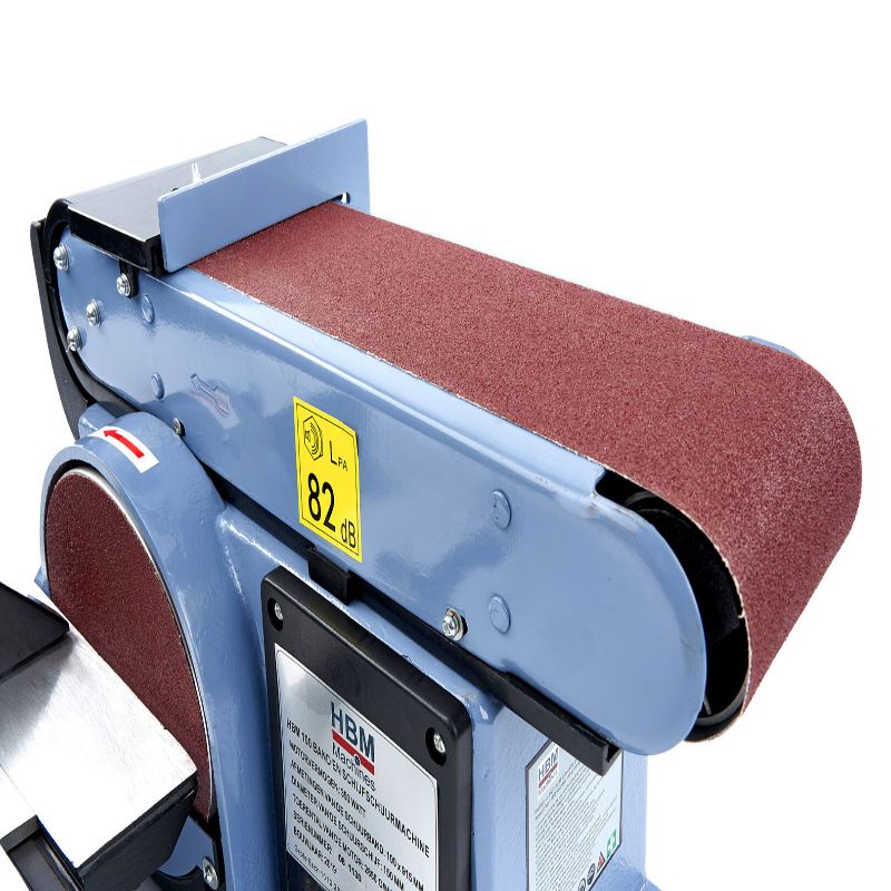 ASZTALI SZALAGOS ÉS KORONGOS CSISZOLÓGÉP HBM 100 350W