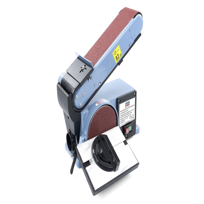 ASZTALI SZALAGOS ÉS KORONGOS CSISZOLÓGÉP HBM 100 350W