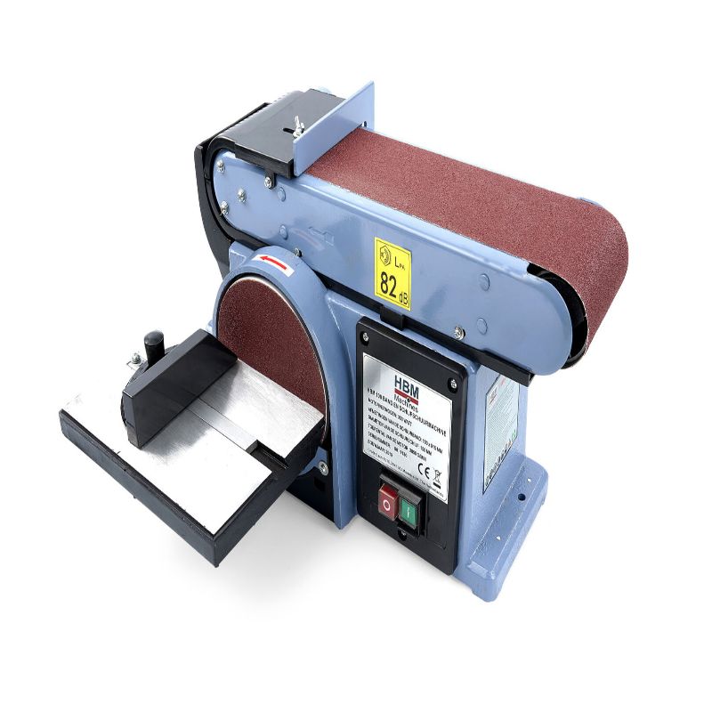 ASZTALI SZALAGOS ÉS KORONGOS CSISZOLÓGÉP HBM 100 350W