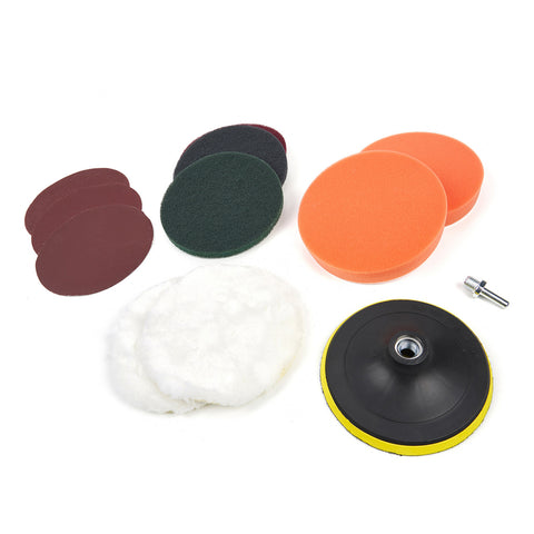 SZIVACS KORONG KÉSZLET POLÍROZÓ GÉPHEZ 150MM HBM 12 DB