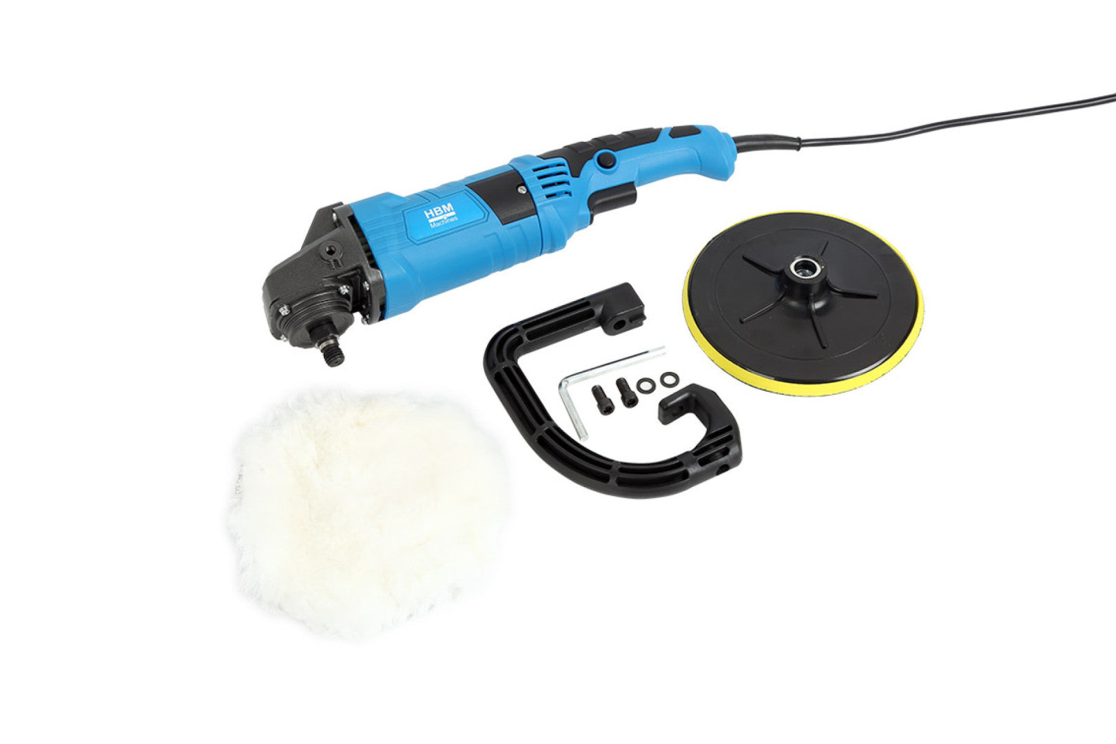 POLÍROZÓ GÉP 180MM 1200W HBM