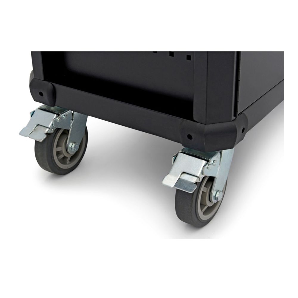 KEREKES MUNKAASZTAL – MUNKAPAD FA MUNKALAPPAL 13 TÁROLÓVAL 168 CM HBM