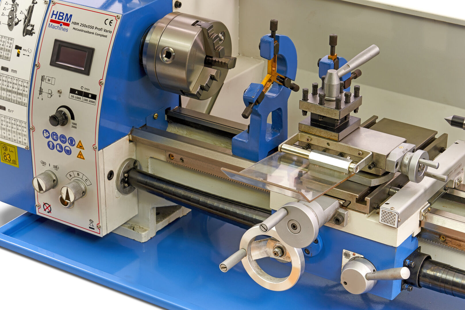 IPARI FÉM ESZTERGAPAD 250 X 550 VARIO DRO