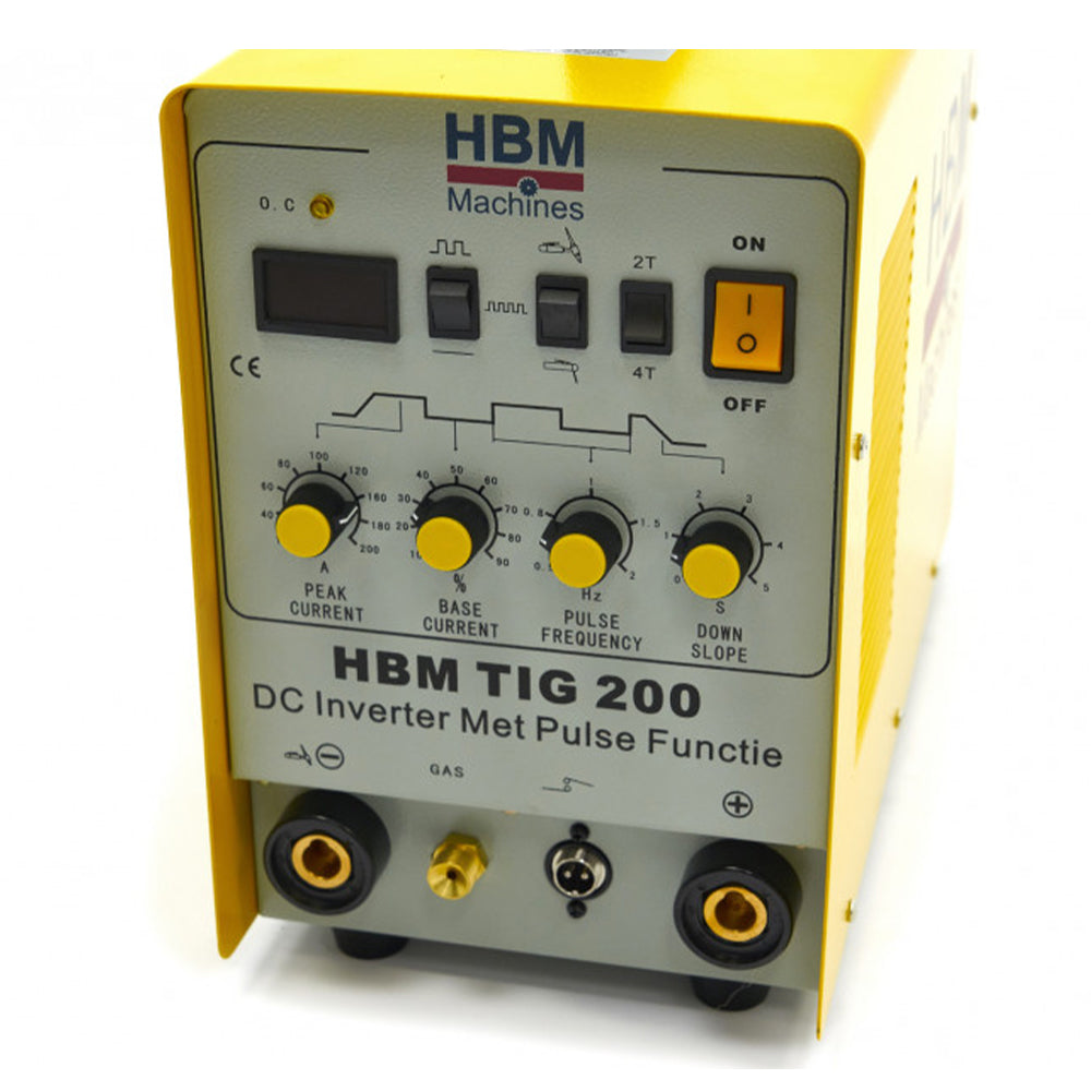 INVERTER HEGESZTŐ TIG 200 DC HBM