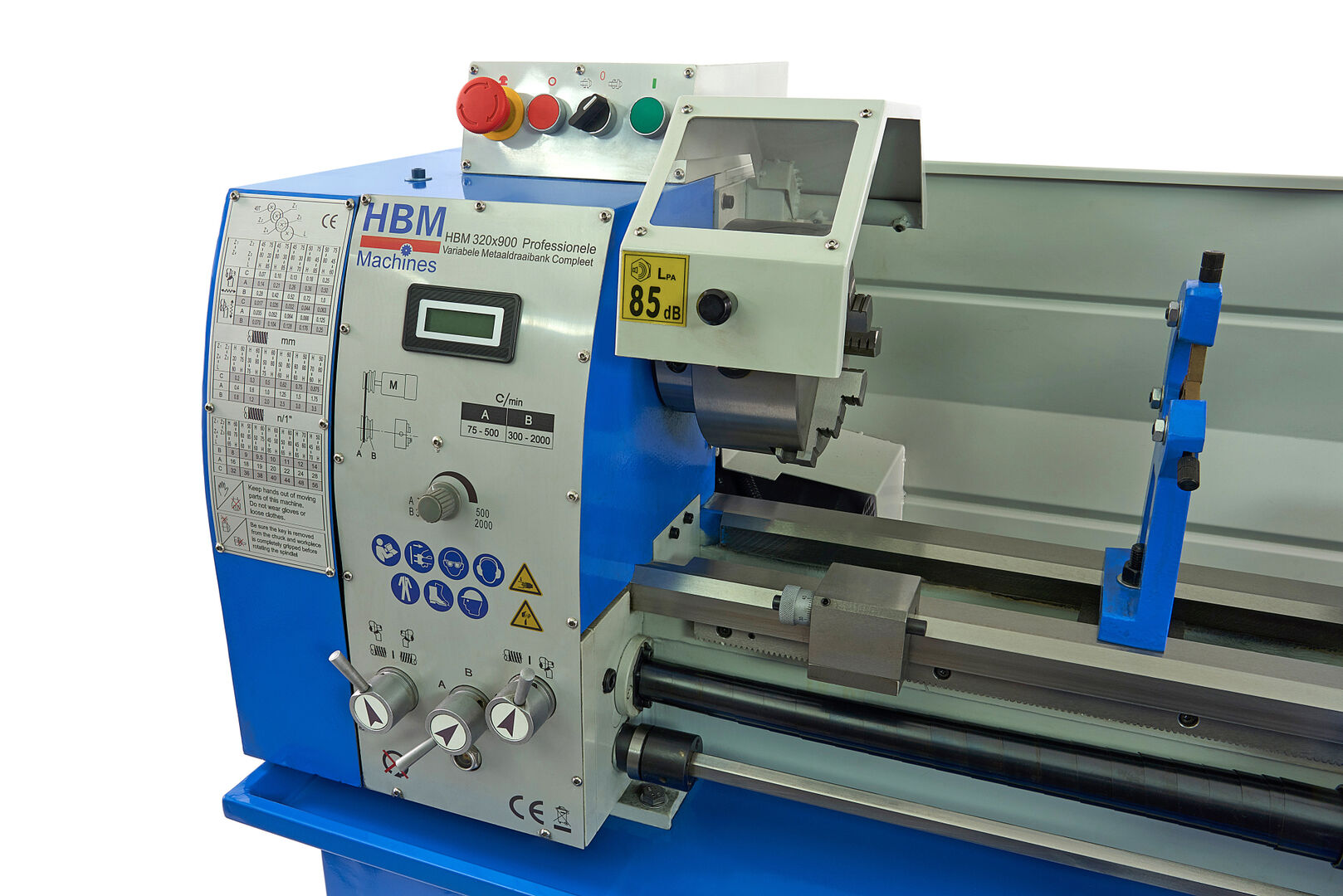 PROFESSZIONÁLIS FÉMESZTERGAPAD 320 X 900 HBM