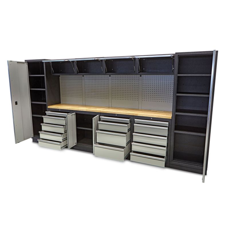 MODULÁRIS FÉM SZEKRÉNY KÉSZLET 16 DARAB