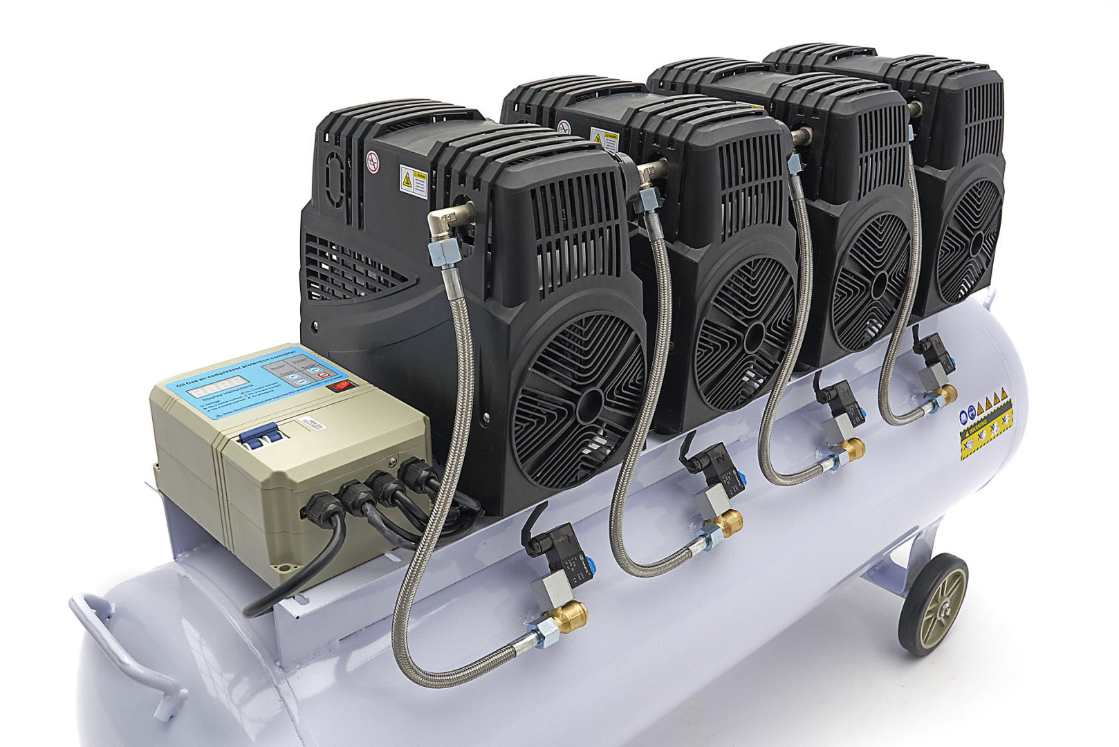 OLAJ NÉLKÜLI HALK KOMPRESSZOR 200L 8LE HBM