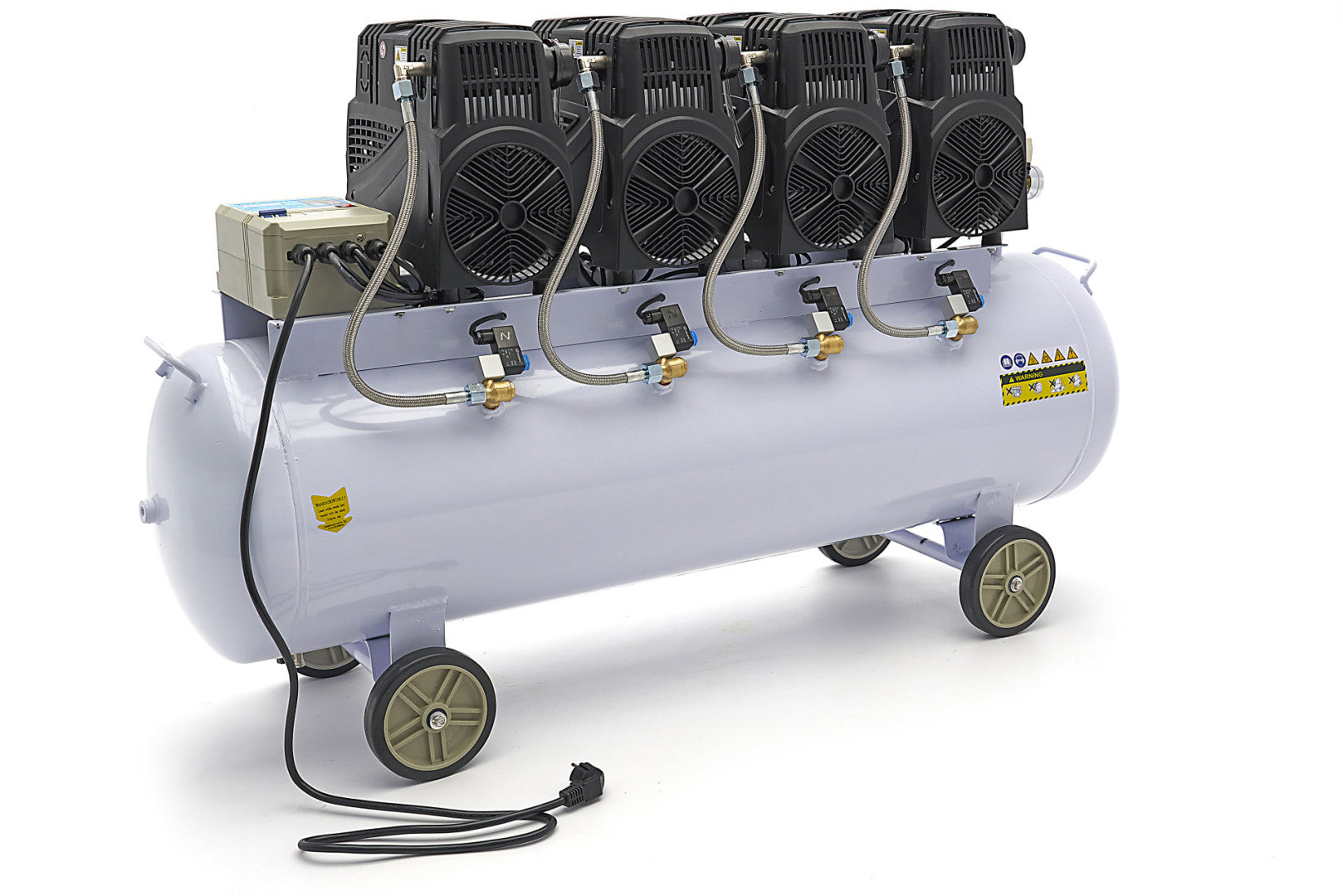 OLAJ NÉLKÜLI HALK KOMPRESSZOR 200L 8LE HBM