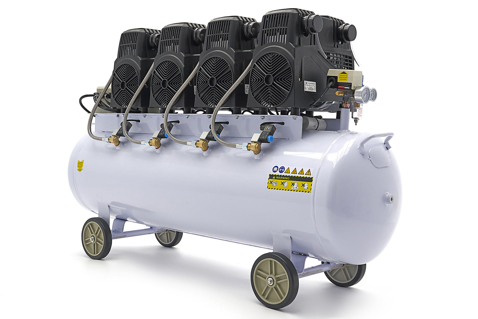 OLAJ NÉLKÜLI HALK KOMPRESSZOR 200L 8LE HBM