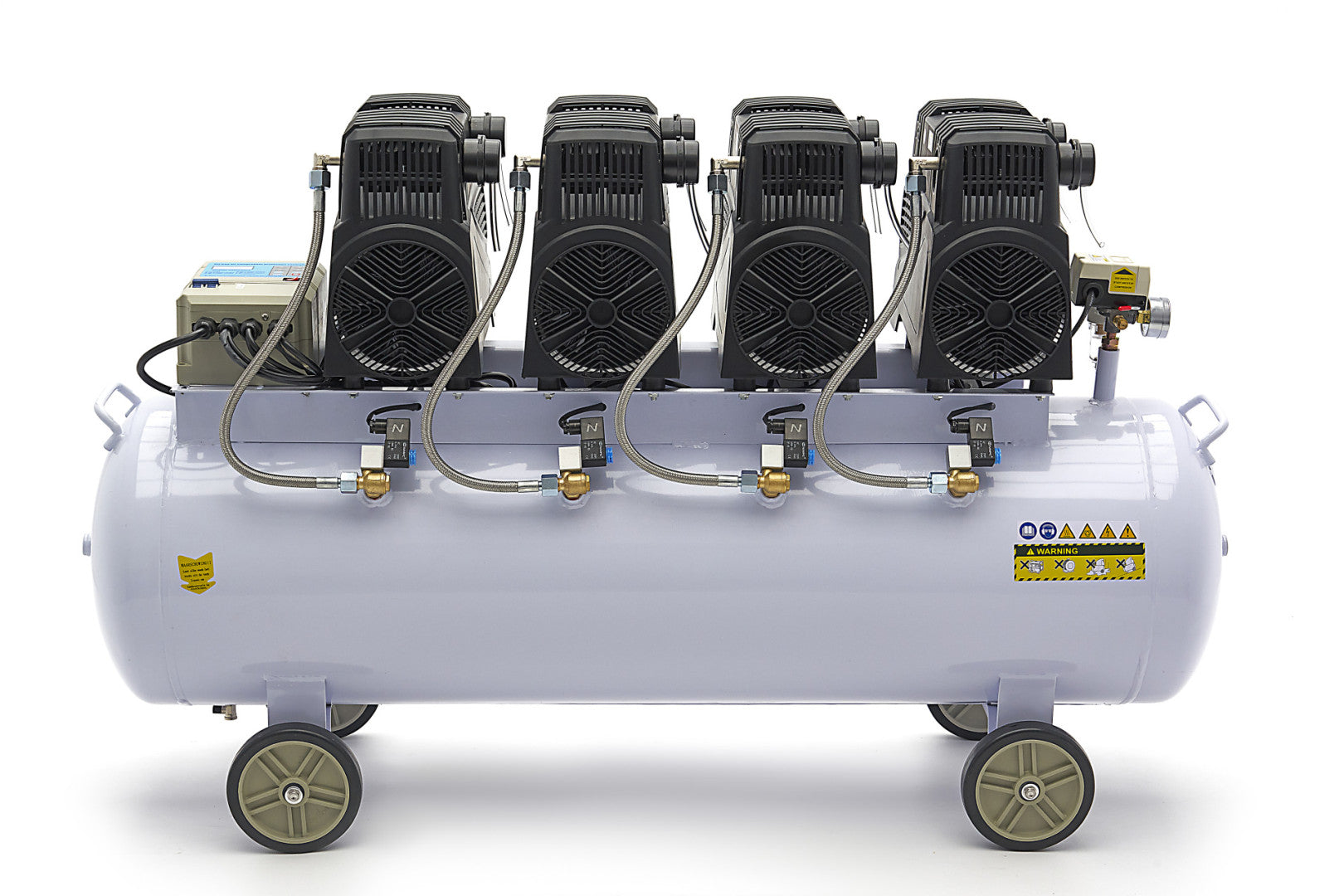 OLAJ NÉLKÜLI HALK KOMPRESSZOR 200L 8LE HBM