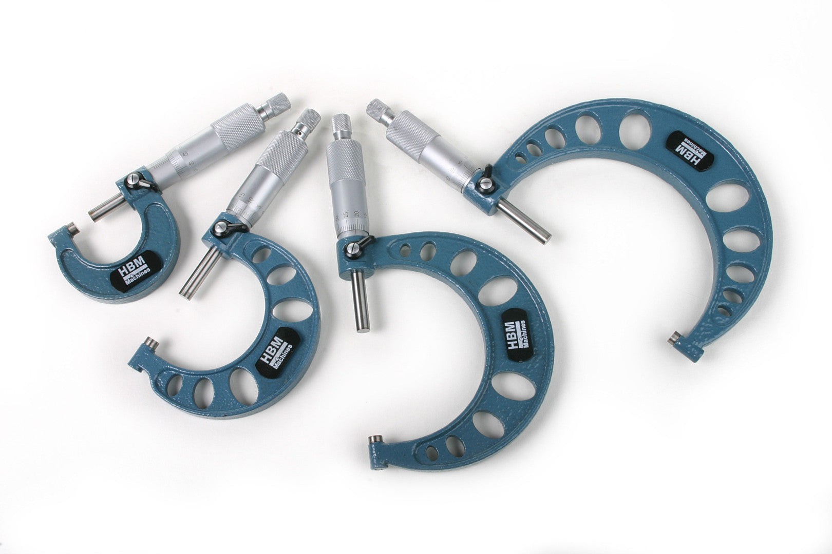 MECHANIKUS MIKROMETER KÉSZLET 4 DB HBM 0-100MM