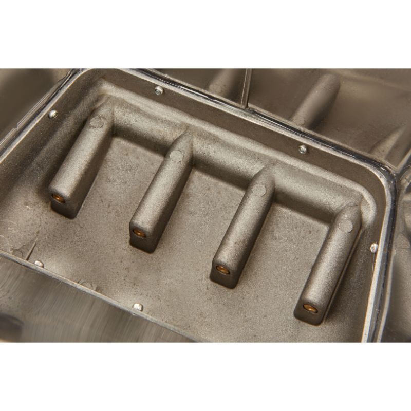 PNEUMATIKUS VAKOLÓGÉP ROZSDAMENTES ACÉLBÓL