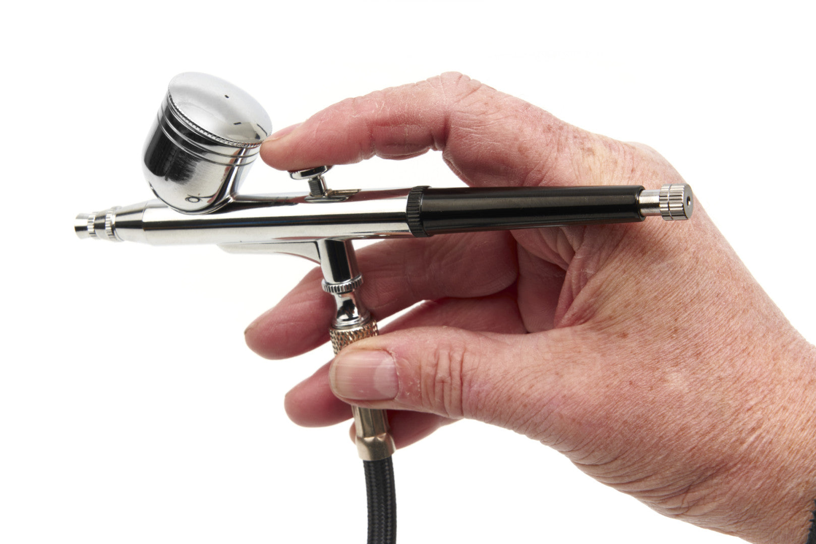 TELJES KÉSZLET AIRBRUSH KOMPRESSZOR PISZTOLY ÉS FESTÉK