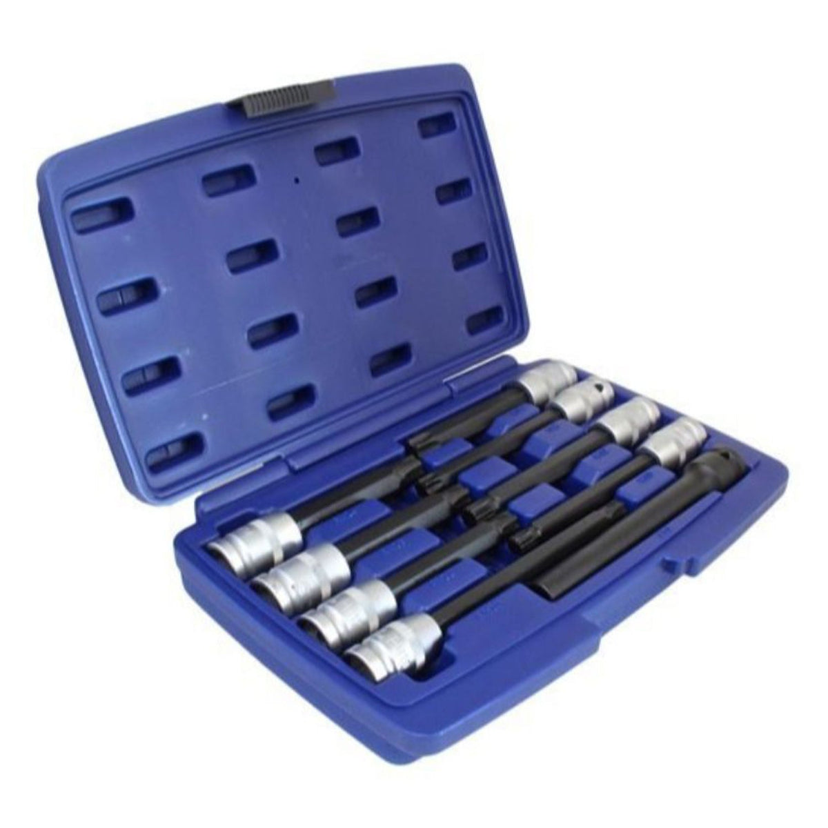 Hengerfej bit dugókulcs készlet 1/2" 9 db