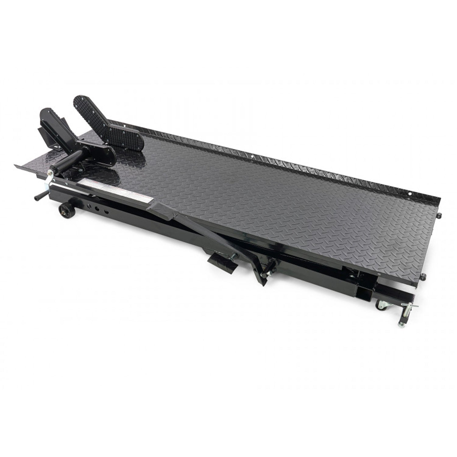 Hidraulikus motorkerékpár emelő 450kg, 200 fekete HBM MACHINES hollandia