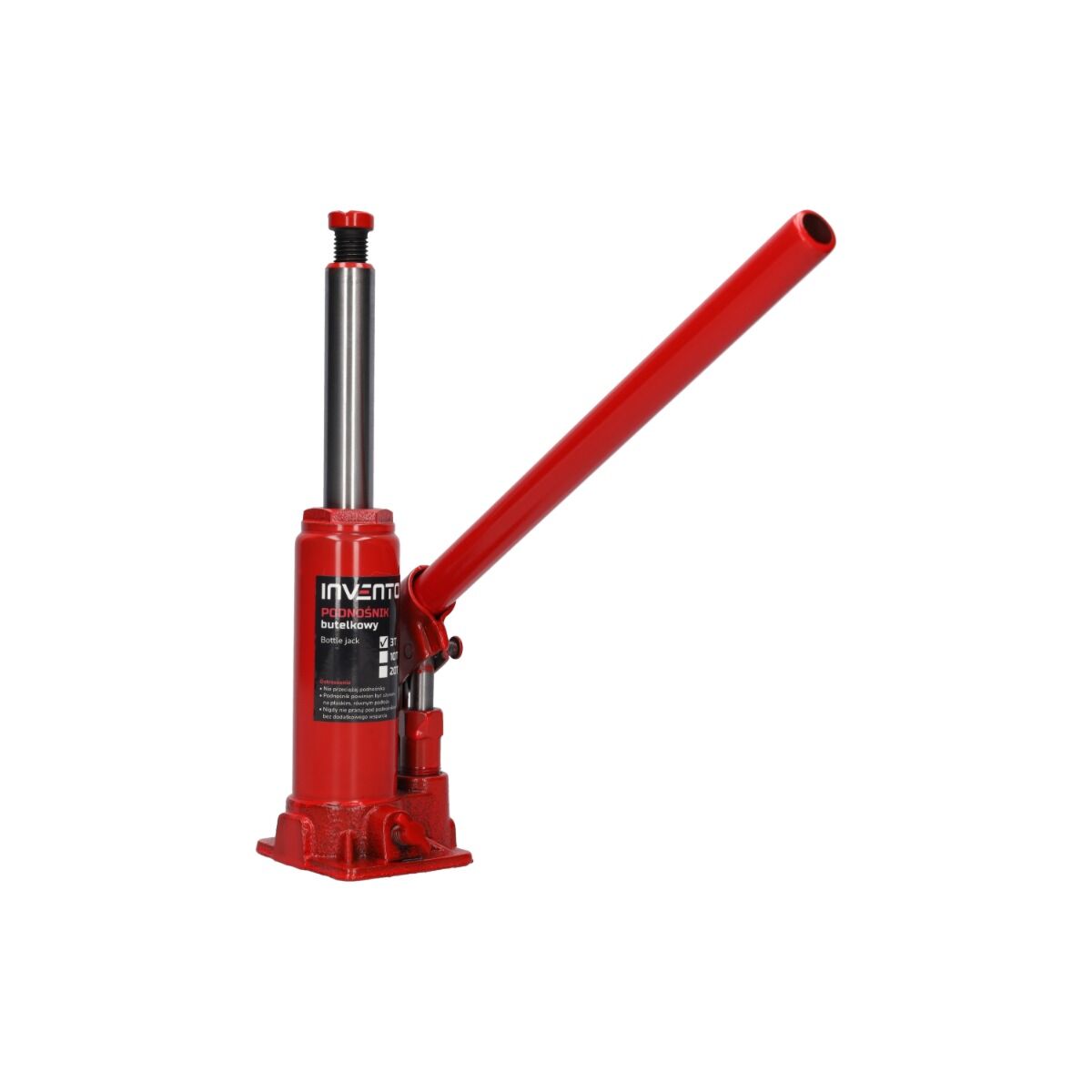 Hidraulikus palack emelő 3 t INVENTO